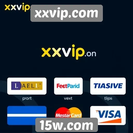Métodos de pagamento disponíveis no xxvip.com
